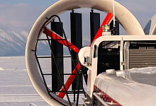 Зимние тур-круизы по Байкалу. Судно на воздушной подушке