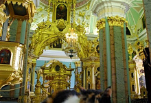 Собор Петра и Павла в Петропавловской крепости Петербурга