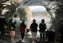 Рускеала, Карелия. Экскурсия в подземные штольни в мраморном каньоне парка