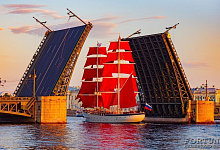 Выпускной Алые паруса в Санкт-Петербурге