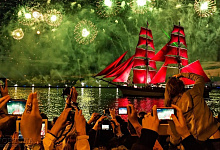 Выпускной Алые паруса, Санкт-Петербург