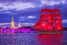 Выпускной Алые паруса, Санкт-Петербург