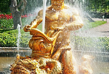 Праздник ФОНТАНОВ в Петергофе